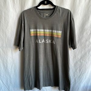 Outta Town Alaska gray T-shirt, size XL